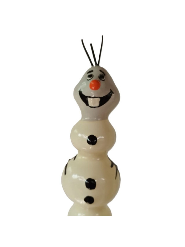CONDOMERIE - PRESERVATIVO DECORATIVO PINTADO A MANO LINDO MUÑECO DE NIEVE XL