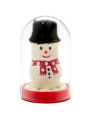 CONDOMERIE - PRESERVATIVO DECORATIVO PINTADO A MANO MUÑECO DE NIEVE