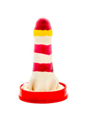 CONDOMERIE - PRESERVATIVO DECORATIVO PINTADO A MANO FARO