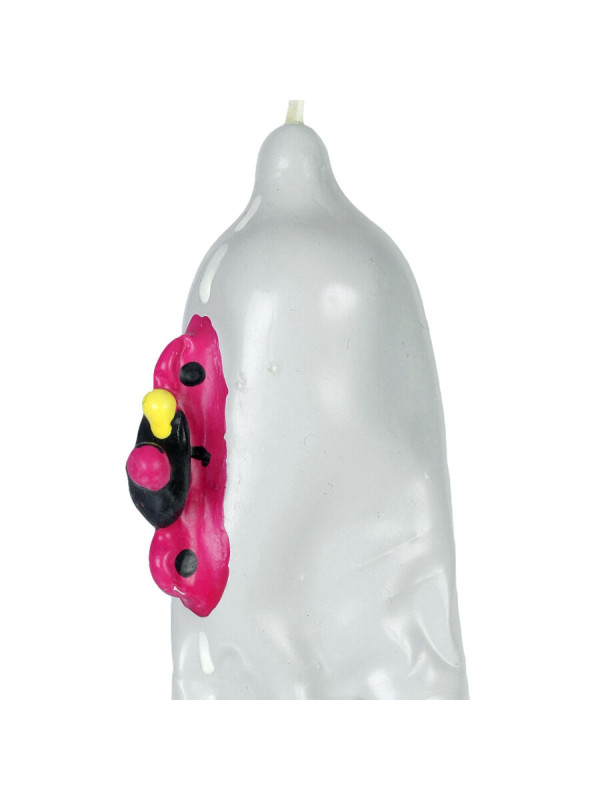 CONDOMERIE - PRESERVATIVO DECORATIVO PINTADO A MANO MOTO XL