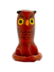 CONDOMERIE - PRESERVATIVO DECORATIVO PINTADO A MANO BÚHO