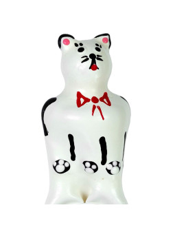 CONDOMERIE - PRESERVATIVO DECORATIVO PINTADO A MANO GATO MODELO XL