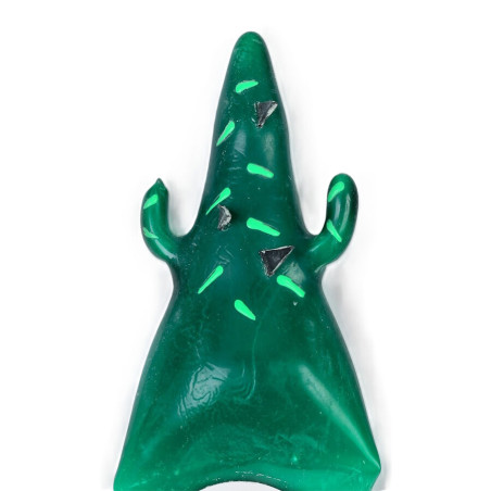 CONDOMERIE - PRESERVATIVO DECORATIVO PINTADO A MANO CACTUS GRANDE XL