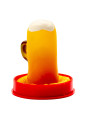 CONDOMERIE - PRESERVATIVO DECORATIVO PINTADO A MANO VASO DE CERVEZA