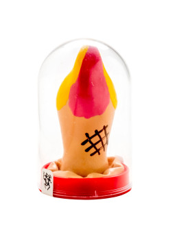 CONDOMERIE - PRESERVATIVO DECORATIVO PINTADO A MANO HELADO