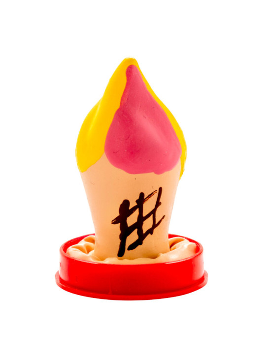 CONDOMERIE - PRESERVATIVO DECORATIVO PINTADO A MANO HELADO