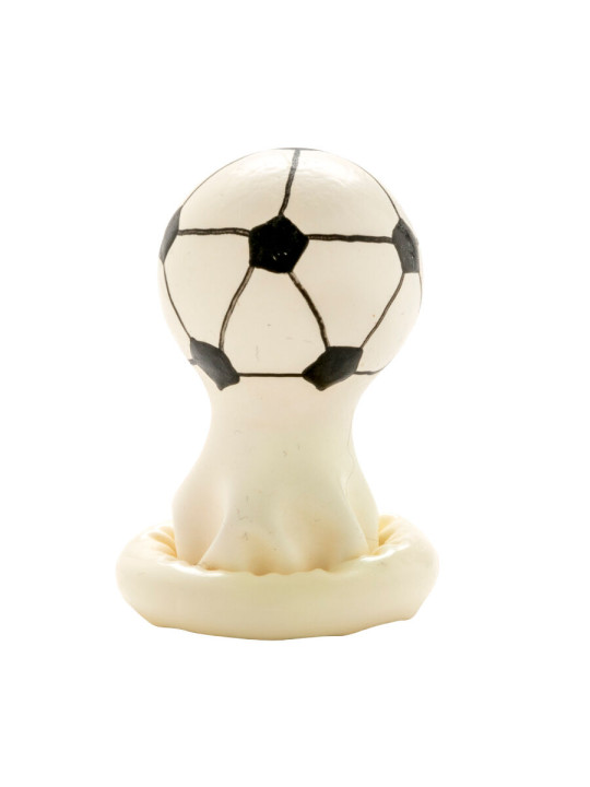CONDOMERIE - PRESERVATIVO DECORATIVO PINTADO A MANO FÚTBOL AMERICANO