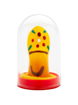 CONDOMERIE - PRESERVATIVO DECORATIVO PINTADO A MANO ZUECO