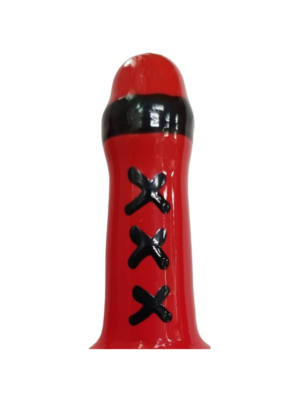 CONDOMERIE - PRESERVATIVO DECORATIVO PINTADO A MANO MSTERDAM ROJO