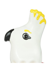 CONDOMERIE - PRESERVATIVO DECORATIVO PINTADO A MANO LORO BLANCO