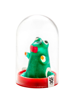 CONDOMERIE - PRESERVATIVO DECORATIVO PINTADO A MANO RANA MODEL 1