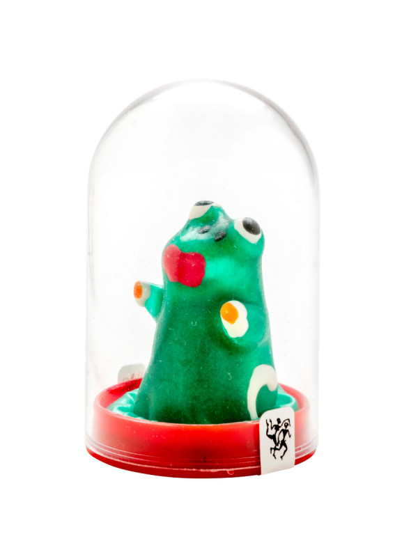CONDOMERIE - PRESERVATIVO DECORATIVO PINTADO A MANO RANA MODEL 1