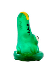 CONDOMERIE - PRESERVATIVO DECORATIVO PINTADO A MANO COCODRILO MODELO 1