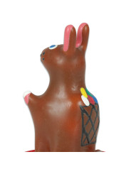 CONDOMERIE - PRESERVATIVO DECORATIVO PINTADO A MANO CONEJITO DE PASCUA
