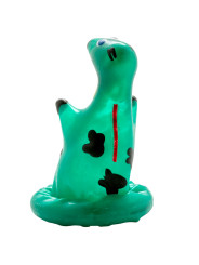 CONDOMERIE - PRESERVATIVO DECORATIVO PINTADO A MANO MONSTRUO LAGO NESS