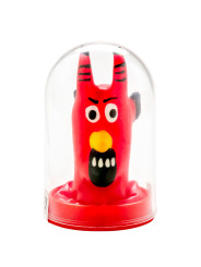 CONDOMERIE - PRESERVATIVO DECORATIVO PINTADO A MANO DIABLO ROJO