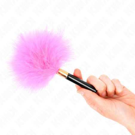 KINK - PLUMAS PARA COSQUILLAS METAL FUCSIA