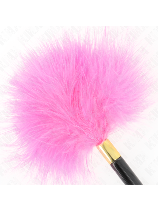 KINK - PLUMAS PARA COSQUILLAS METAL FUCSIA