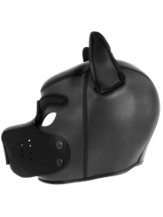 DARKNESS - MÁSCARA PERRO DE NEOPRENO CON HOCICO EXTRAÍBLE