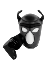 DARKNESS - MÁSCARA PERRO DE NEOPRENO CON HOCICO EXTRAÍBLE