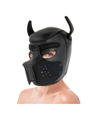 DARKNESS - MÁSCARA PERRO DE NEOPRENO CON HOCICO EXTRAÍBLE