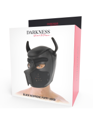 DARKNESS - MÁSCARA PERRO DE NEOPRENO CON HOCICO EXTRAÍBLE