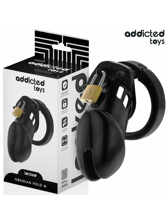 ADDICTED TOYS LOCKED - OBSIDIAN HOLD JAULA PARA PENE