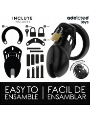 ADDICTED TOYS LOCKED - OBSIDIAN HOLD JAULA PARA PENE