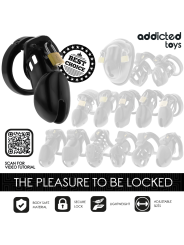 ADDICTED TOYS LOCKED - OBSIDIAN HOLD JAULA PARA PENE