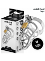 Addicted Toys Locked Silver Lock: jaula de castidad metal