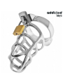 Addicted Toys Locked Silver Lock: jaula de castidad metal