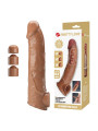 PRETTY LOVE - FUNDA EXTENSORA PARA PENE AJUSTABLE Ø 4 CM COLOR MARRÓN