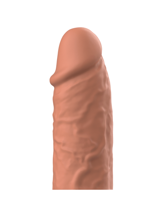 VIRILXL - EXTENSIÓN DE PENE LIQUID SILICONE V3 MARRÓN