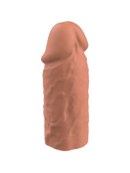 VIRILXL - EXTENSIÓN DE PENE LIQUID SILICONE V3 MARRÓN