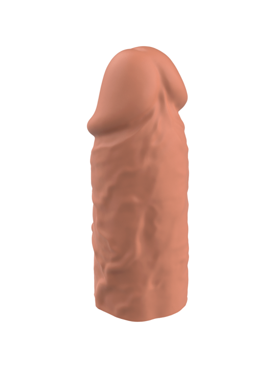 VIRILXL - EXTENSIÓN DE PENE LIQUID SILICONE V3 MARRÓN