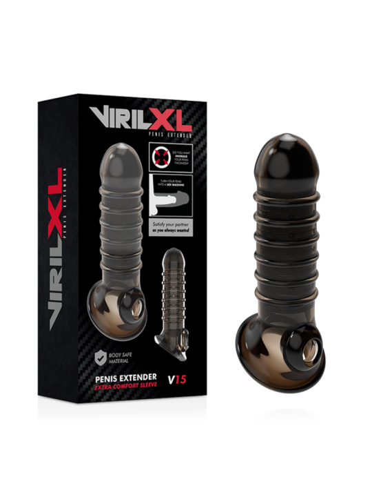 VIRILXL - EXTENSIÓN Y FUNDA DE PENE V15