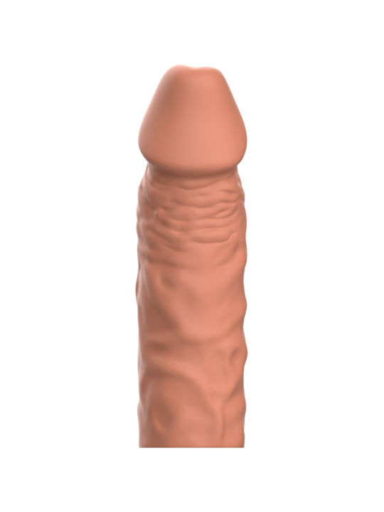 VIRILXL - EXTENSIÓN DE PENE LIQUID SILICONE V5 MARRÓN
