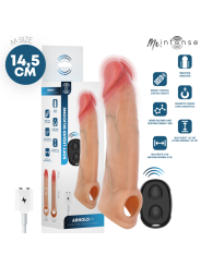 MR INTENSE - ARNOLD VIBRADOR FUNDA PENE SILICONA CONTROL REMOTO -Ø- 4 CM