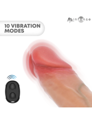 MR INTENSE - ARNOLD VIBRADOR FUNDA PENE SILICONA CONTROL REMOTO -Ø- 4 CM