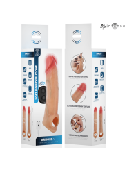 MR INTENSE - ARNOLD VIBRADOR FUNDA PENE SILICONA CONTROL REMOTO -Ø- 4 CM