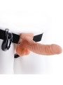 FETISH FANTASY SERIES - ARNÉS AJUSTABLE CONTROL REMOTO PENE REALÍSTICO CON TESTÍCULOS