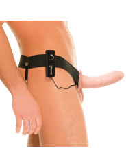 FETISH FANTASY SERIES - ARNÉS HUECO VIBRADOR PARA EL Y ELLA 14CM