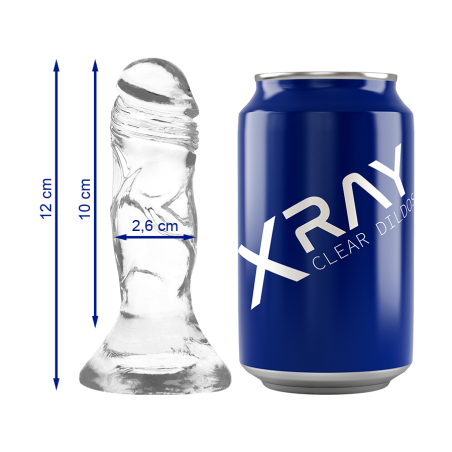X RAY - CLEAR DILDO -O- 2.6 CM
