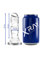 X RAY - CLEAR DILDO -O- 2.6 CM
