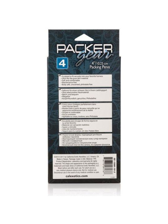 CALEXOTICS - PACKING PENIS PENE REALÍSTICO MARRÓN