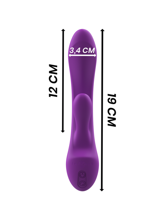 INTENSE - LUIGI VIBRADOR RABBIT SILICONA LIQUIDA
