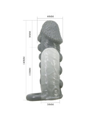 PRETTY LOVE - FUNDA REALÍSTICA ALARGADORA Y RETARDANTE PARA PENE