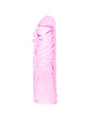 BAILE - FUNDA ROSA PENE SILICONA ESTIMULANTE 13 CM