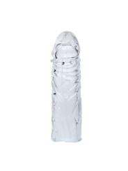 BAILE - FUNDA LILA PARA EL PENE EN SILICONA ADAPTABLE 13 CM