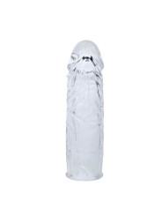 BAILE - FUNDA LILA PARA EL PENE EN SILICONA ADAPTABLE 13 CM